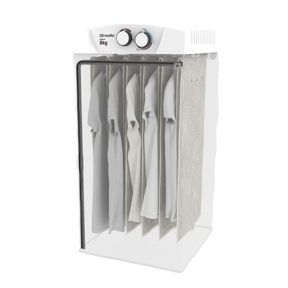 Secadora de Roupas Mueller Solaris 8kg 127V/220V Original | Compacta, Econômica e Prática
