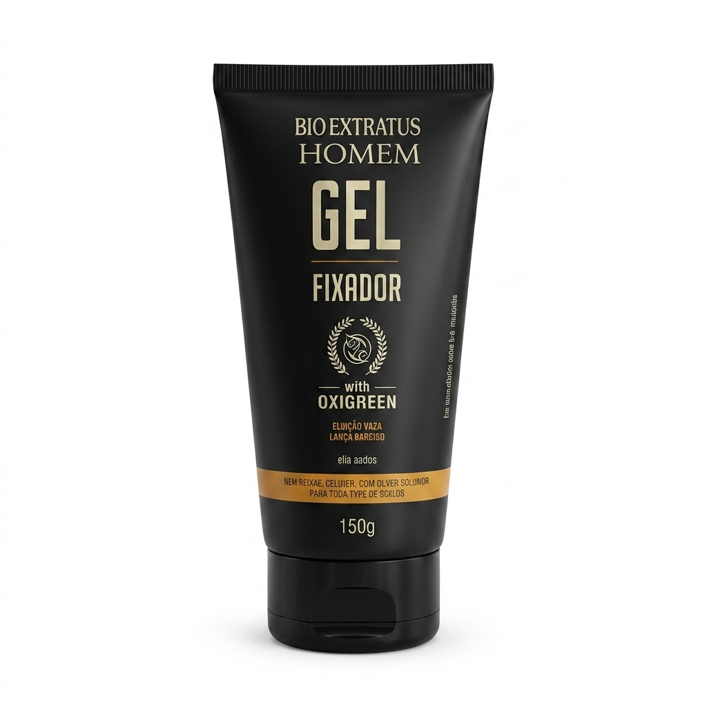 Gel Fixador Cabelo Masculino Bioextratus Homem Forte 150g