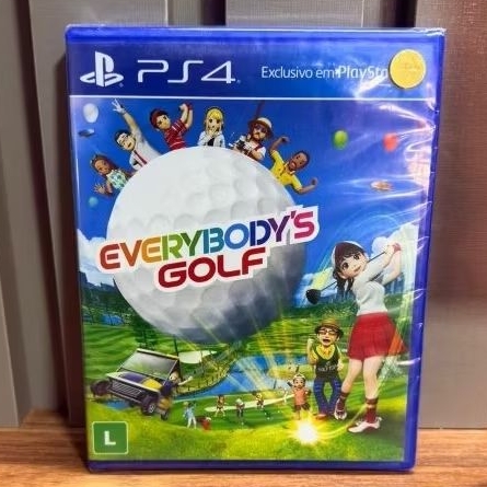 Jogo Everybody's Golf PS4 Mídia Física Original Novo Lacrado PlayStation 4