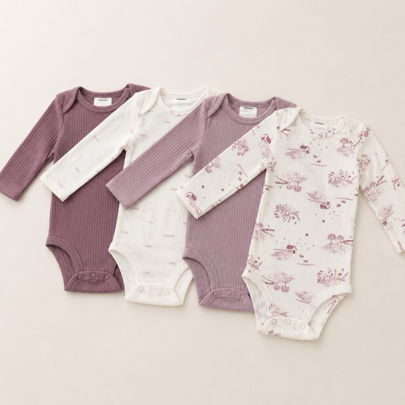 Kit Body Original Carter’s - By Child of mine 4 peças