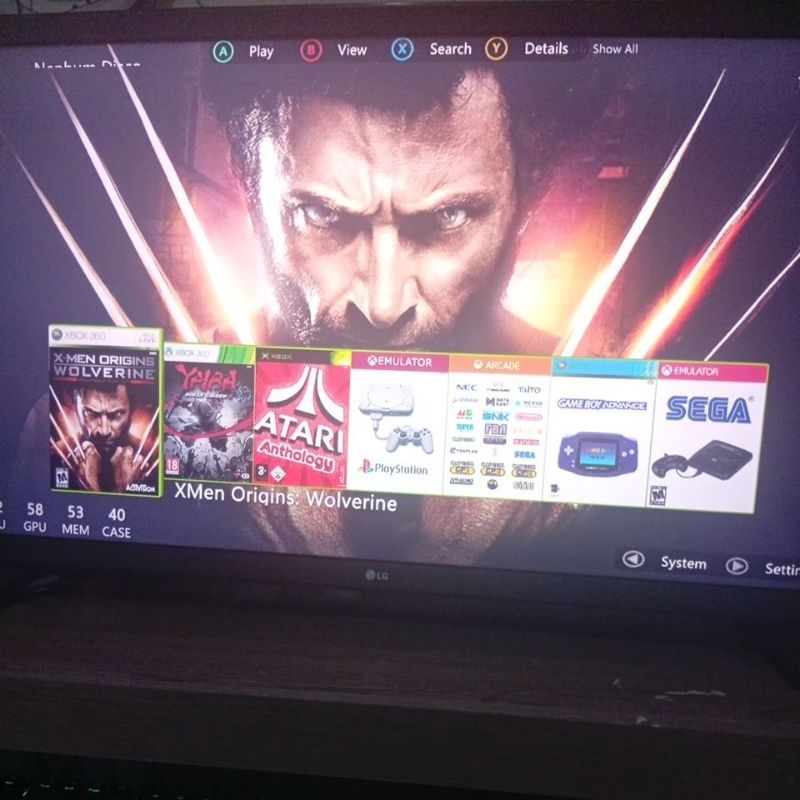 HD 1TB com jogos para Xbox 360 (RGH)
