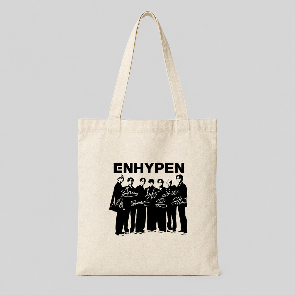 Bolsa Sacola Ecobag Enhypen Kpop Estampada