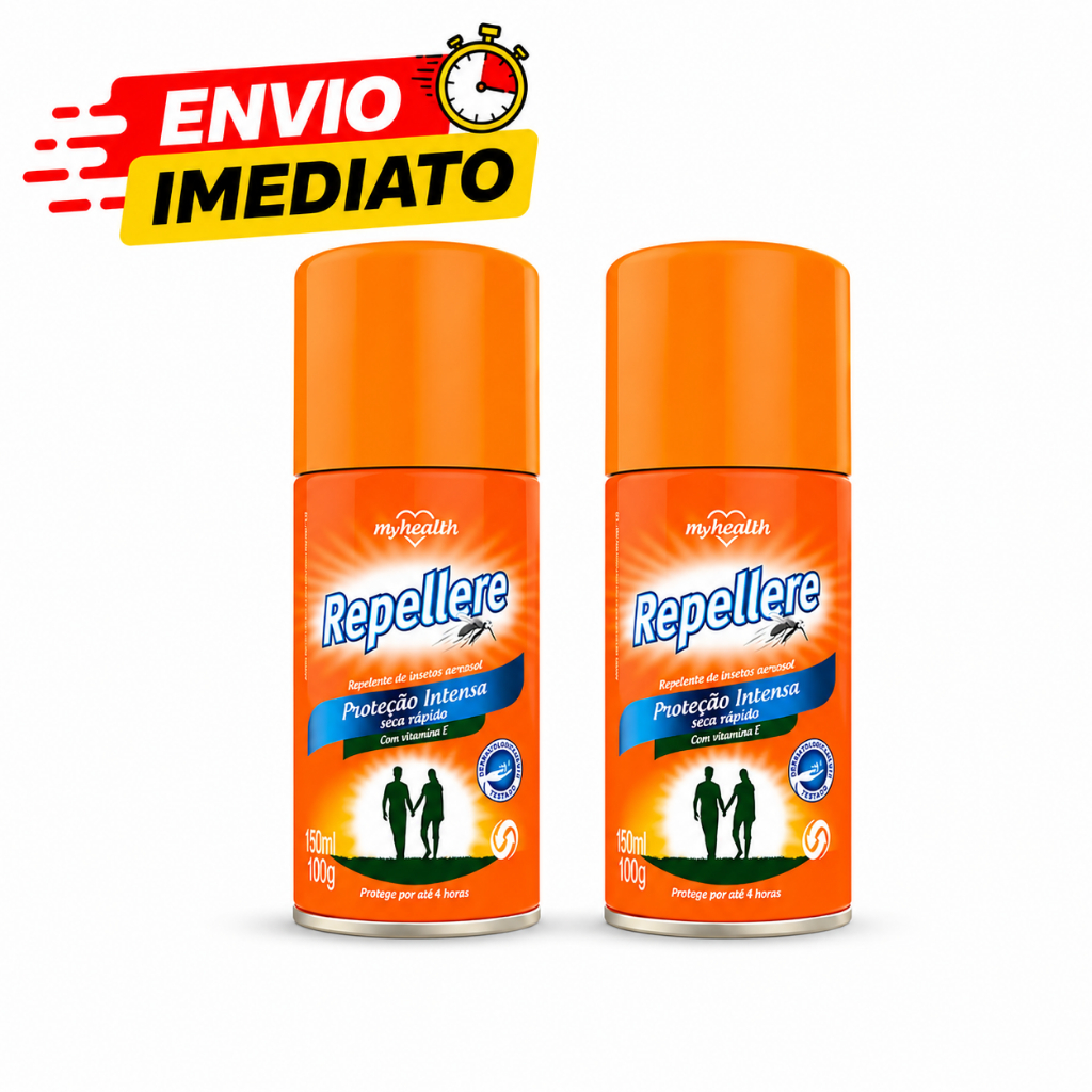 Kit 2 Repelente De Insetos Mosquitos 150ml Spray
