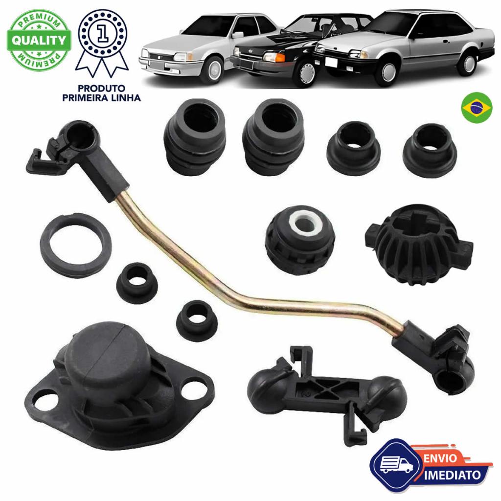 Kit Reparo Trambulador Escort Verona Apollo VW Golf Polo Cordoba Ibiza Com Haste Premium BR Novo NFe