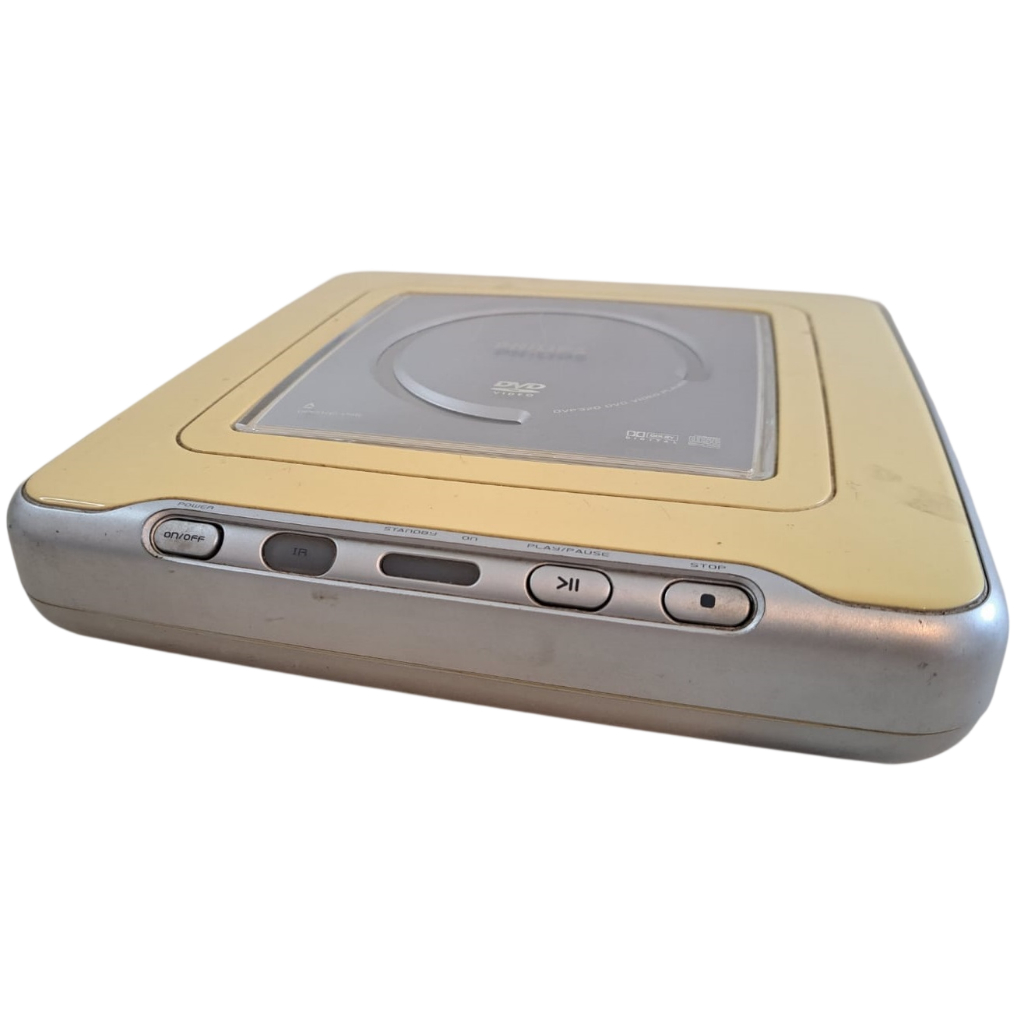 (COM DEFEITO) Aparelho Reprodutor DVD Player Philips DVP320 / BK