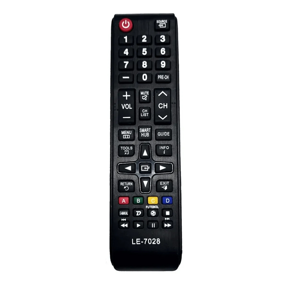 Controle Remoto Lelong LE-7028 TV Samsung Smart Pilhas AAA