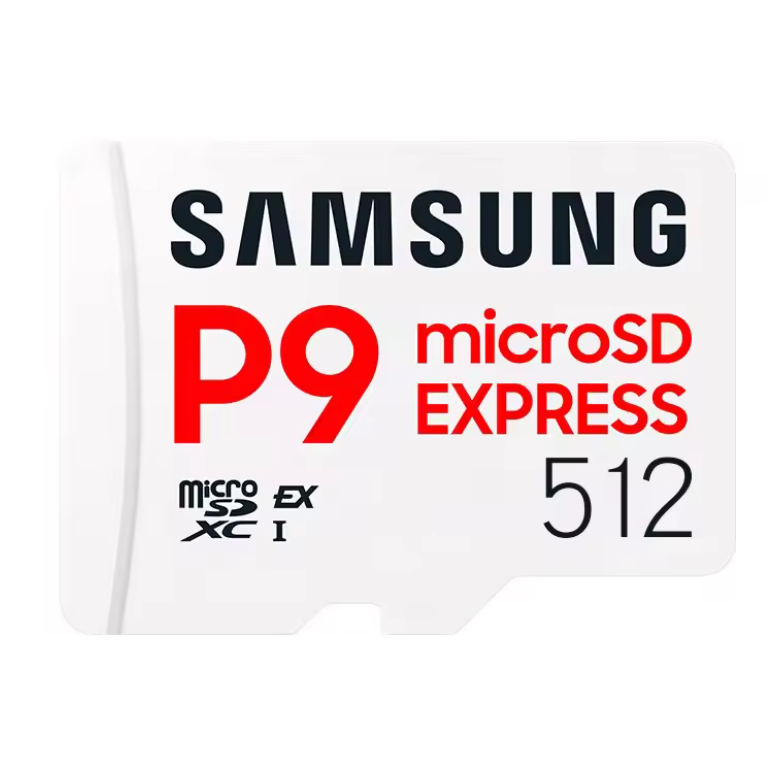 SAMSUNG Micro SD P9 512GB Velocidade de leitura de até 800 MB/s Express Cartão TF Jogo Cartão de memória de estado sólid