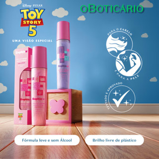 Combo Shimmer Splash Corpo e Cabelo O Boticario Sophie Toy Story 5 2 un - Dia das Crianças