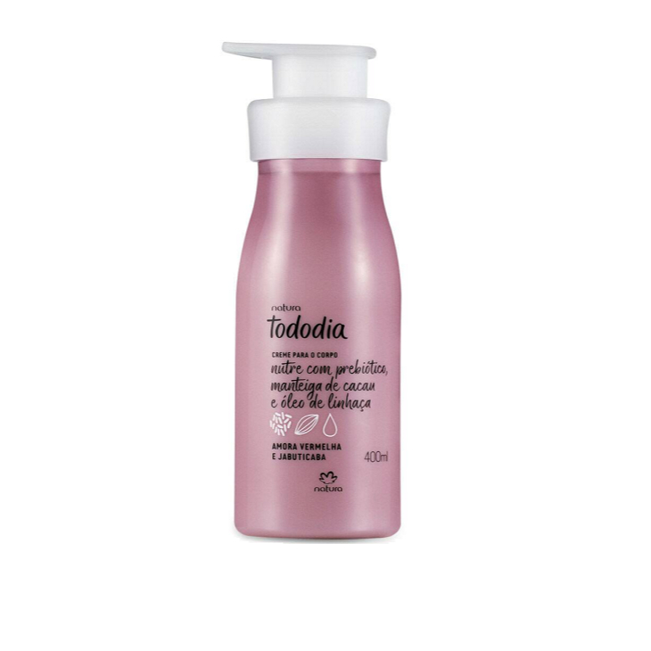 Hidratante Corporal Amora Vermelha e Jabuticaba  Natura Tododia 400ml