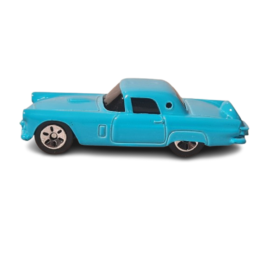 1956 FORD THUNDERBIRD AZUL MAISTO 1:64 LOOSE