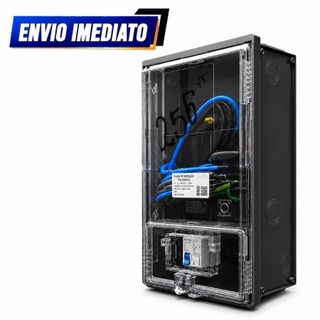 Caixa Padrão Enel Montada P/1 Relogio Instalação Lateral Cabo 25mm²