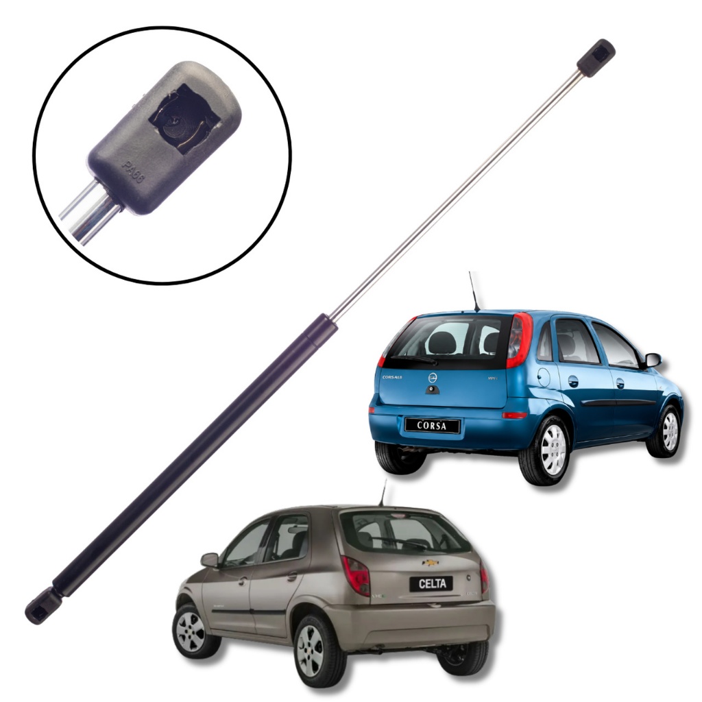 AMORTECEDOR DE PORTA MALA TAMPA TRASEIRA GM CORSA 2002/2013 CELTA