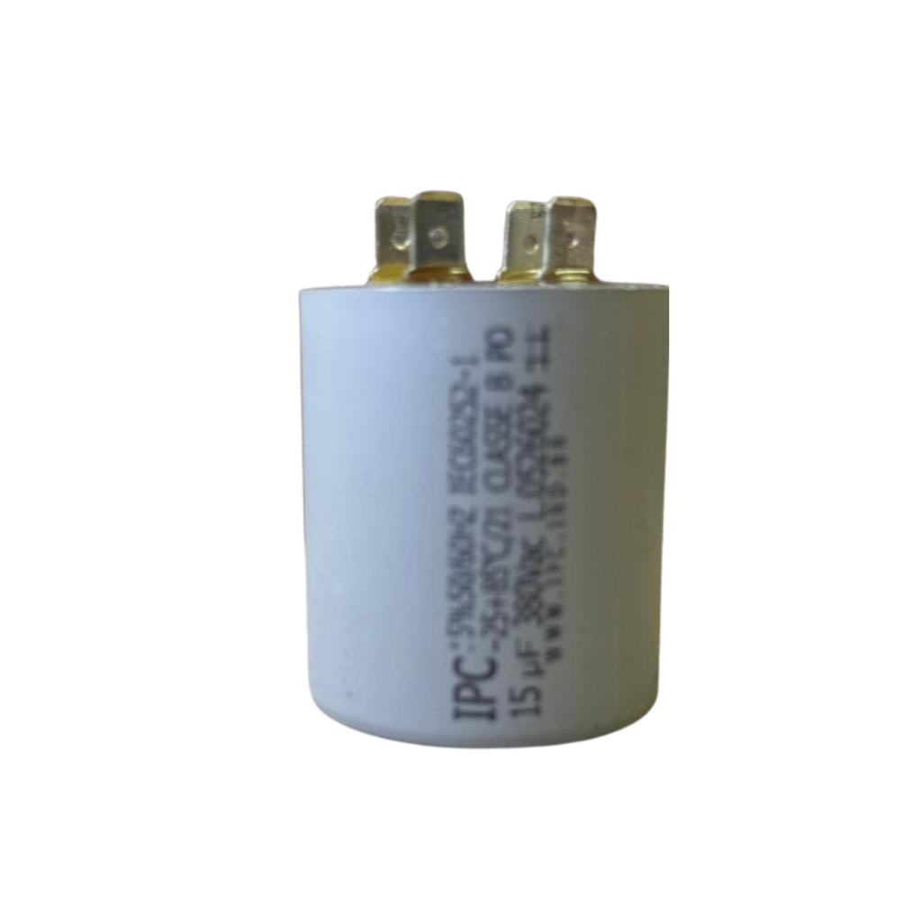 Capacitor 15uF 400V Lavadoras Roupas Brastemp Consul GE Electrolux 220V Motores Bombas