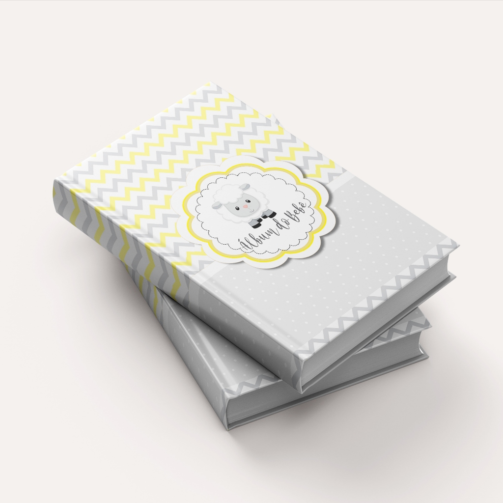 Album Auto Colante Instalivro 10x15 para 160 Fotos Album Bebe Vertical
