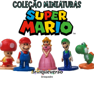 Coleção Especial Super Mário Miniatura. 10UN Miniaturas Super Mario Sem Repetição de Personagens.