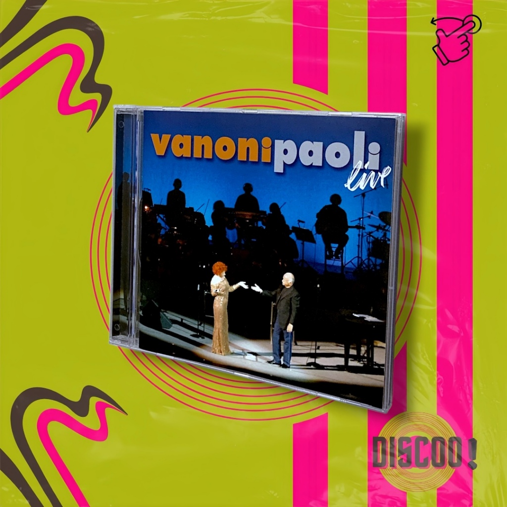 CD DUPLO Ornella Vanoni Gino Paoli | vanoni paoli live – EU Edition