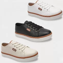 Tênis Moleca Casual Microperfuros Feminino Ultreleve Conforto