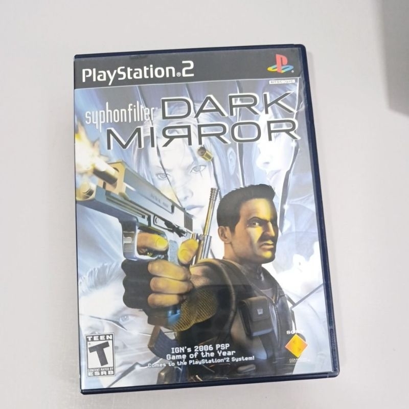 jogo PS2 syphon filter dark mirror