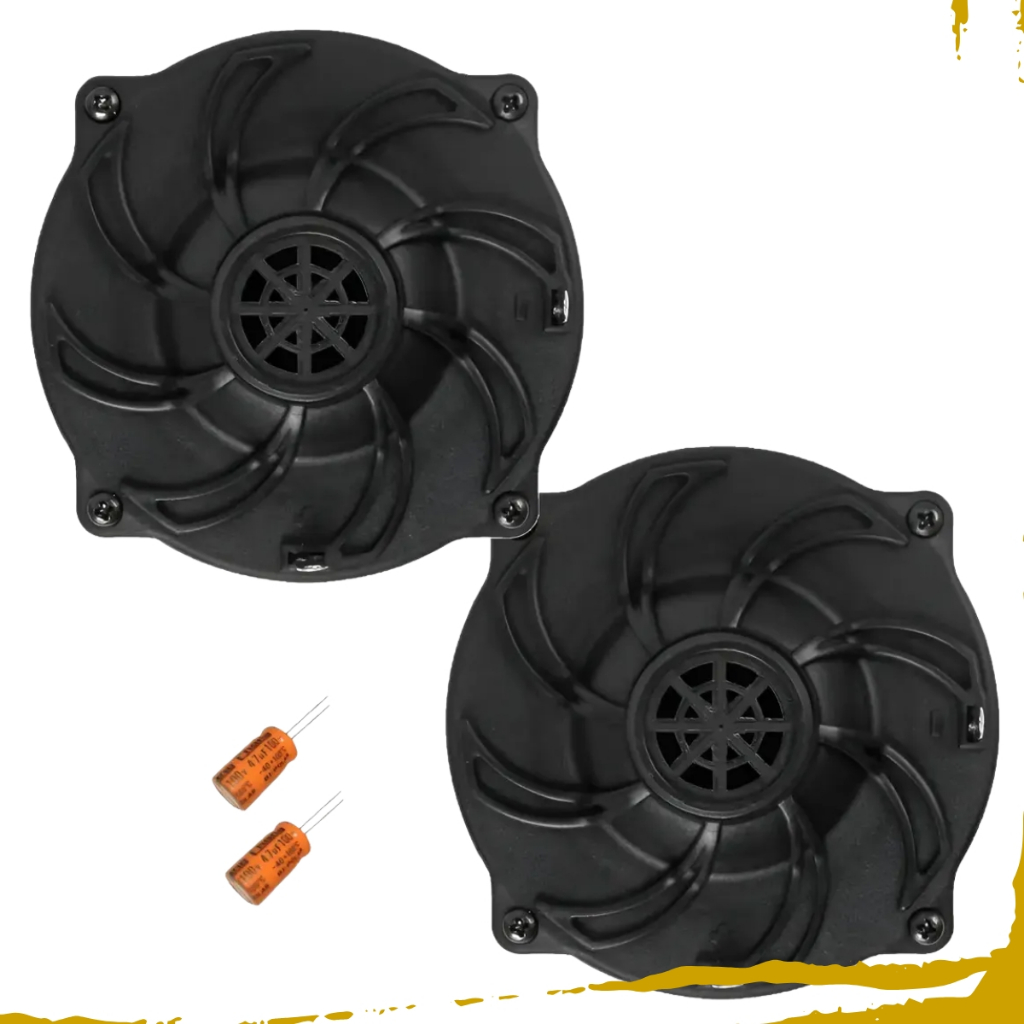 Kit Com 2 Driver Profissional Permak Light 100w 8 Ohms Para Som Caixa Bob Mala de Carro Caixa Torre 1pol