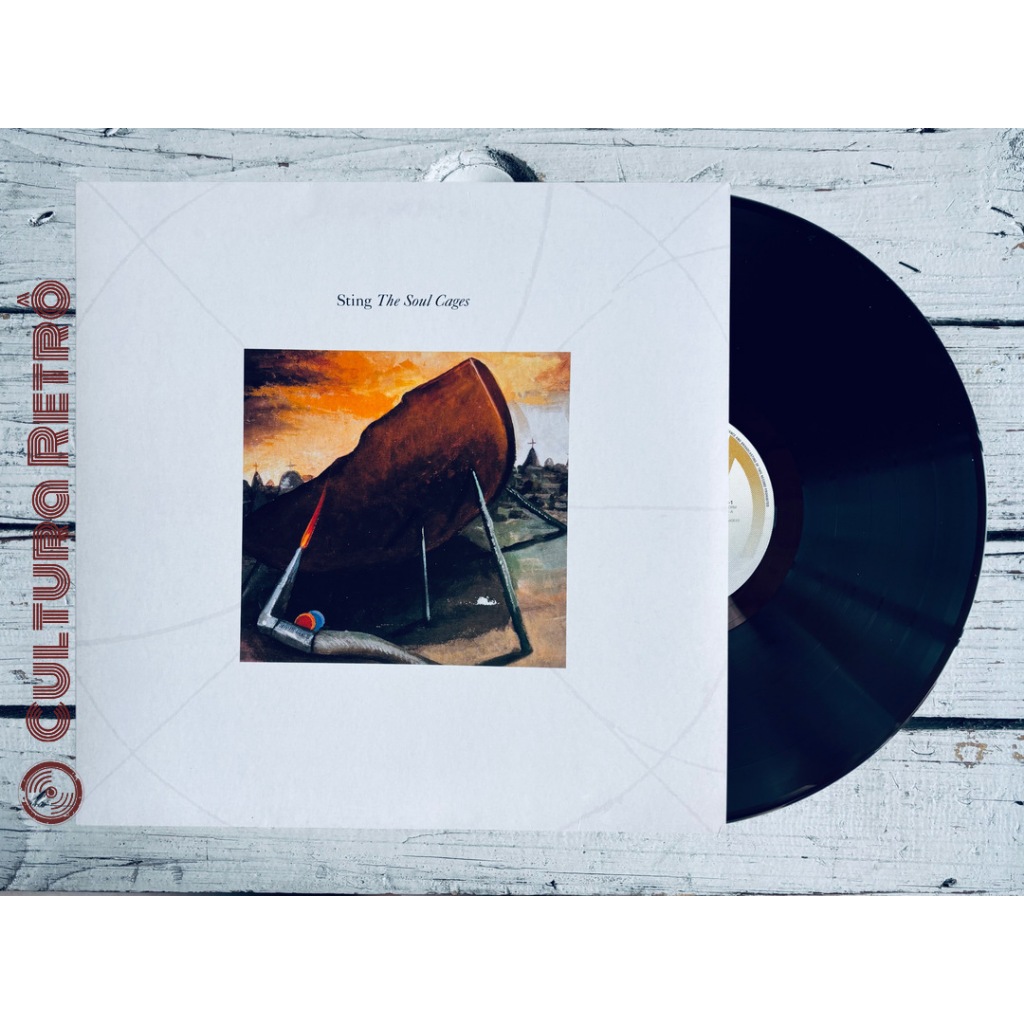 LP THE SOUL CAGES STING 2016 ( LACRADO/ PRETA) ALL THIS TIME