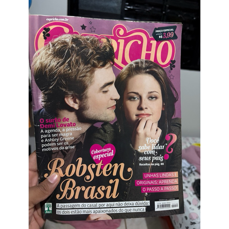 Revista Capricho nº 1110 (21/11/2010) – Original | Colecionador | Bom Estado