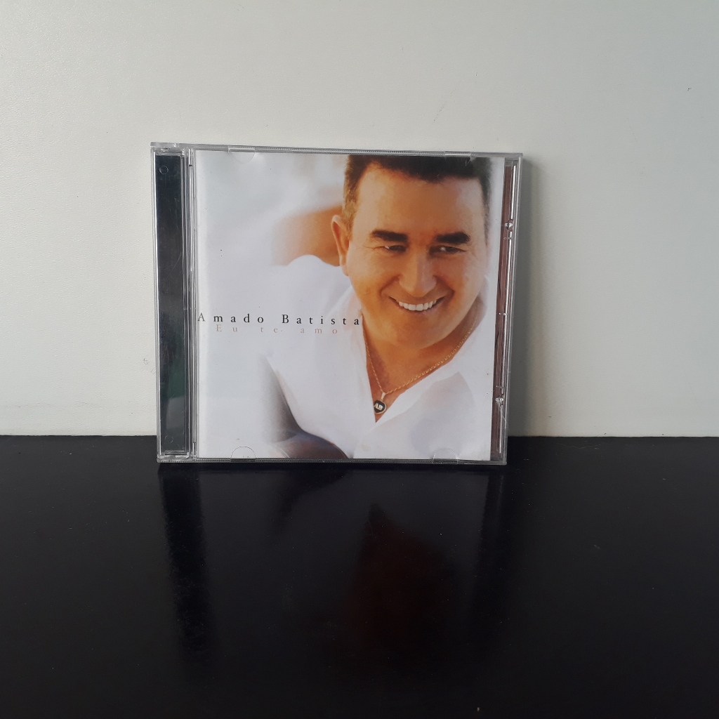 Cd - Amado Batista Eu Te Amo (em Bom Estado) Ler Descrição