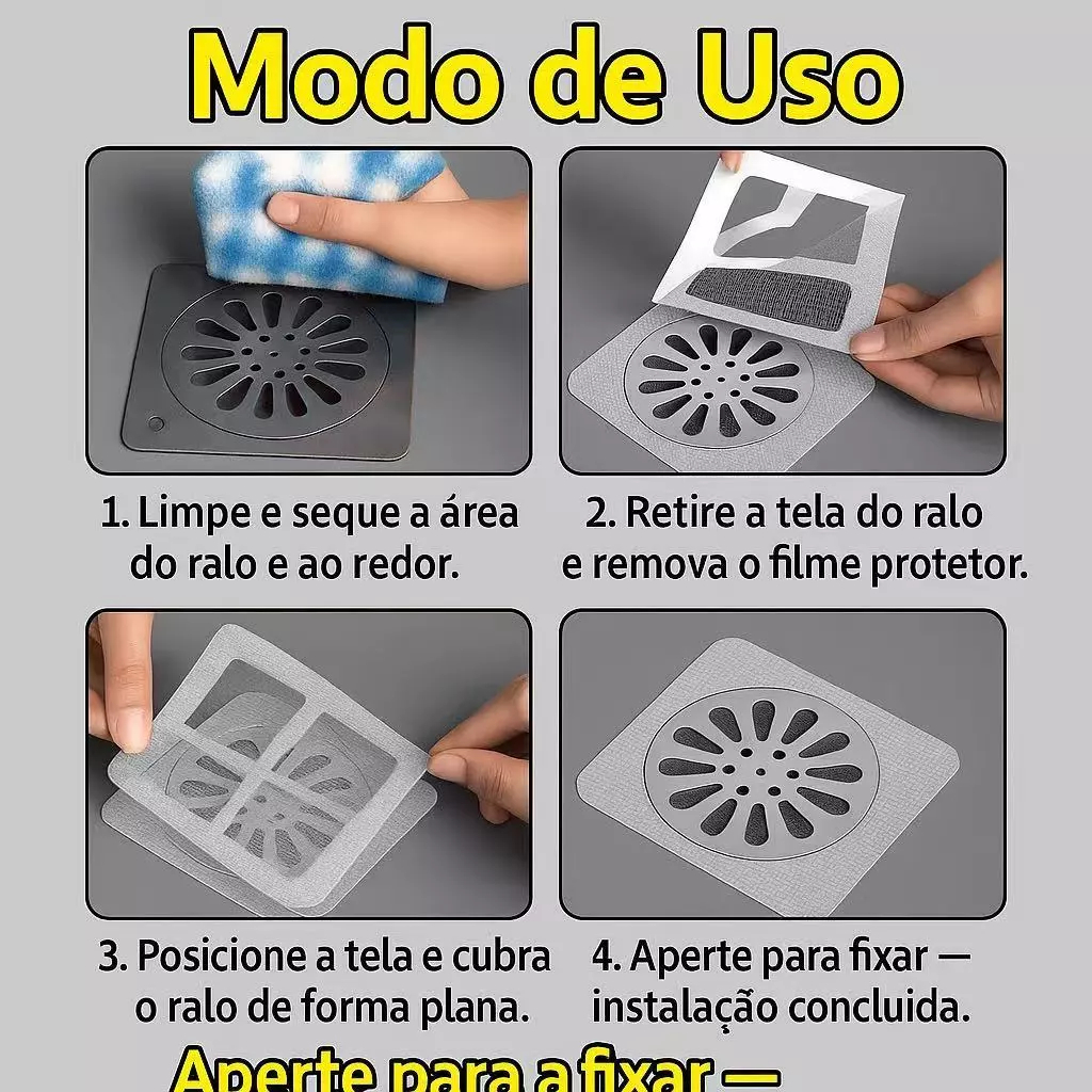 DAGUAN Kit30 Filtro para ralo Descartavel Anti Entupimento e Anti Insetos Insetos Para Casa Pratico — imagem 2 de 2