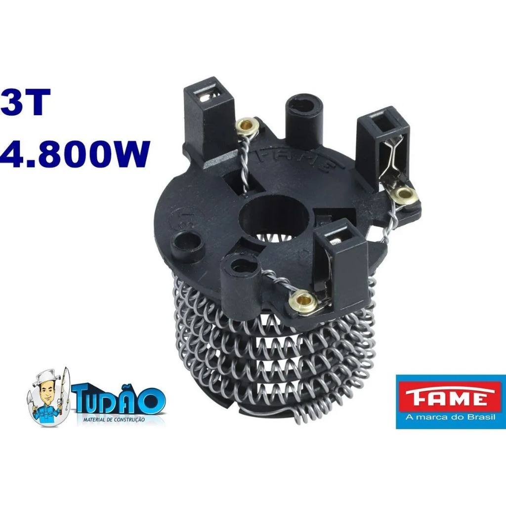 Fame Resistência 127v 4.800w - Super Ducha 3 Temperaturas