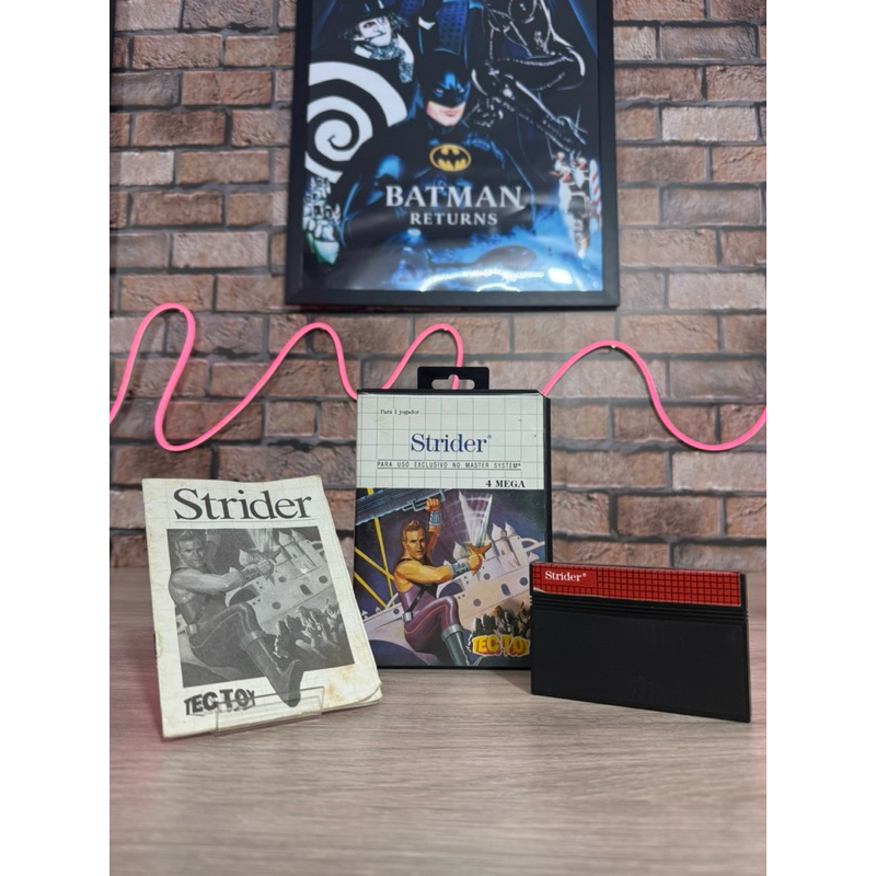 Strider Tectoy Master System Original