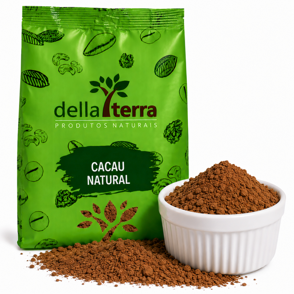 Cacau Em Pó Natural 700g - Della Terra