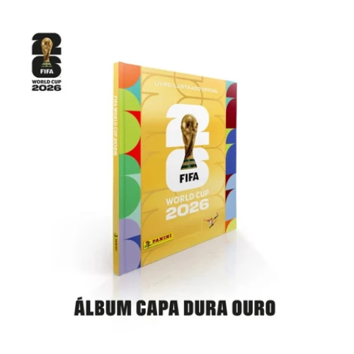 Album Capa Dura Prata Fifa World Cup Copa Do Mundo 2026 -
