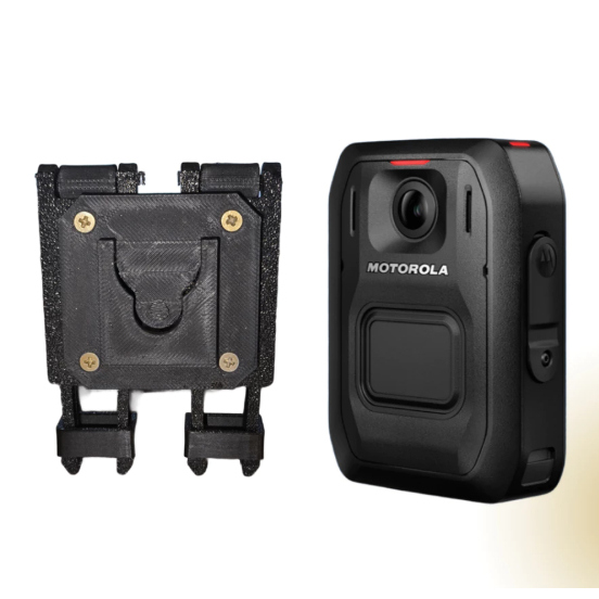 Suporte Cop Body Cam Pmesp Motorola V500 Camera Corporal Policial e Seguranças
