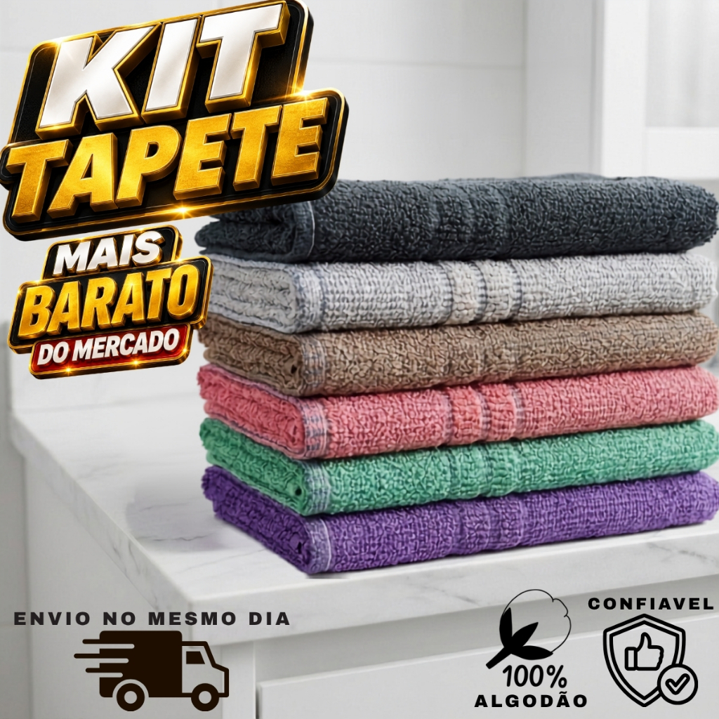 Tapete Entrada Felpudo Pezinho Para Casa Confort 40cm x 60cm Oferta Imperdível