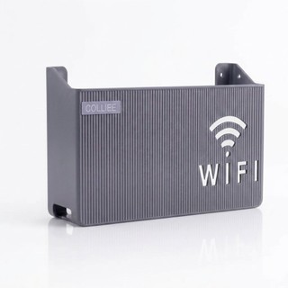 Suporte Para Roteador Modem Wi-fi Adesivo Organizador de Cabos de Rede