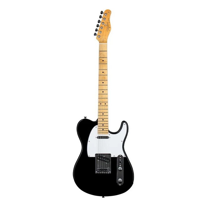 Guitarra Elétrica Tagima TW-55 Série TW, Destra, Preta, com Braço de Bordo