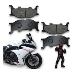 Pastilhas De Freio Dianteiro Yamaha Xj6 F 2010 Até 2018