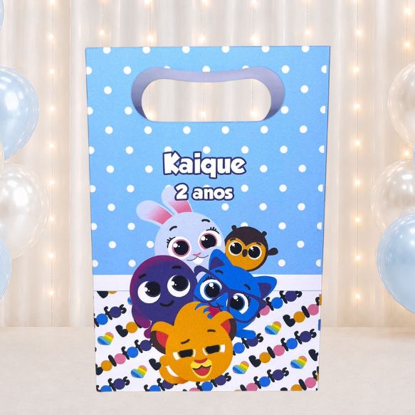 SACOLINHA PERSONALIZADA PARA LEMBRANCINHAS BOLOFOFOS BOLOFOFO | SACOLA PERSONALIZADA
