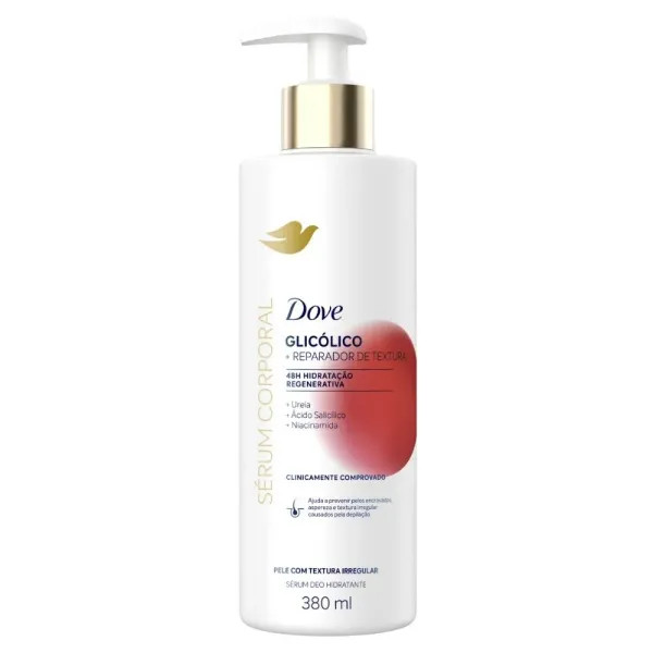 Dove Sérum Glicólico e Reparador de Textura 380ml