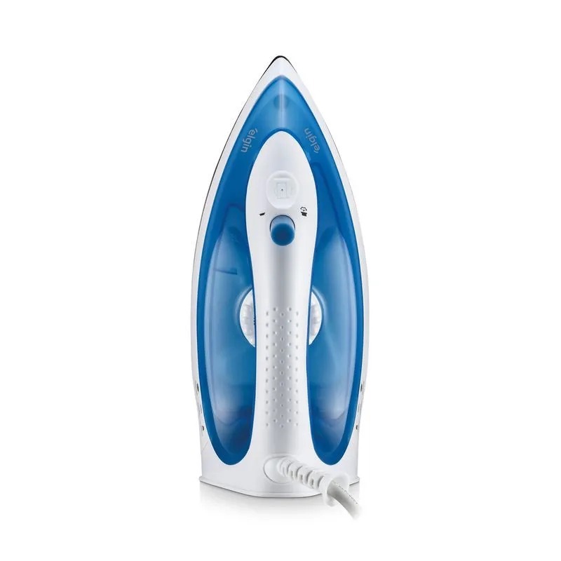 Ferro de Passar A Vapor 2 em 1 Iron Press 1200W Elgin Azul
