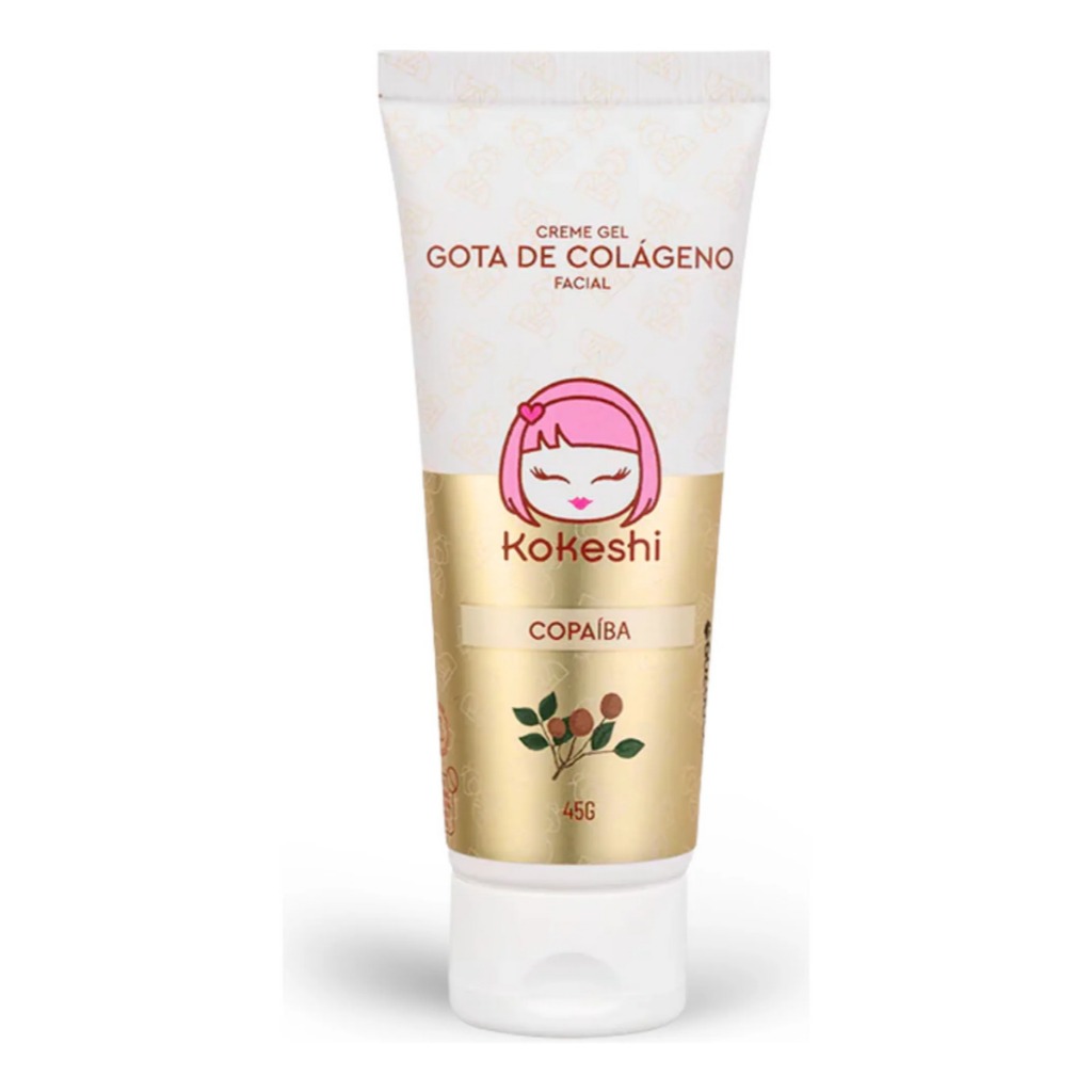 Creme Gel Gota de Colágeno Copaíba Kokeshi 45g