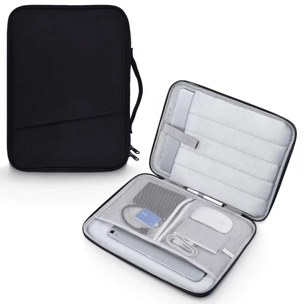 Bolsa para Tablet Impermeavel 11/13 Polegadas Multicamadas Estojo Protetor para iPad , Tablet , Capa Laptop Acolchoada