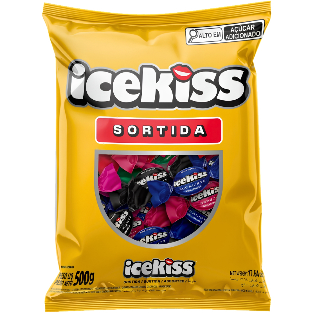 Balas Dura Icekiss Sortida 500g Cory
