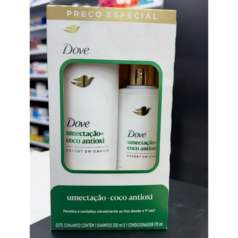 Kit Dove Shampoo + Condicionador Expert em Danos – Escolha Sua Opção — imagem 2 de 2