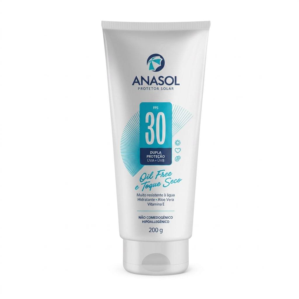 ANASOL PROT SOLAR FPS 30 - LOCAO - 200 G