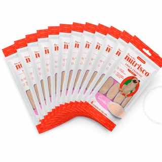 Nutrisco Petisco Cremoso Para Cães 12 Unidades Sachê Frango Salmão Ou Variado 56g