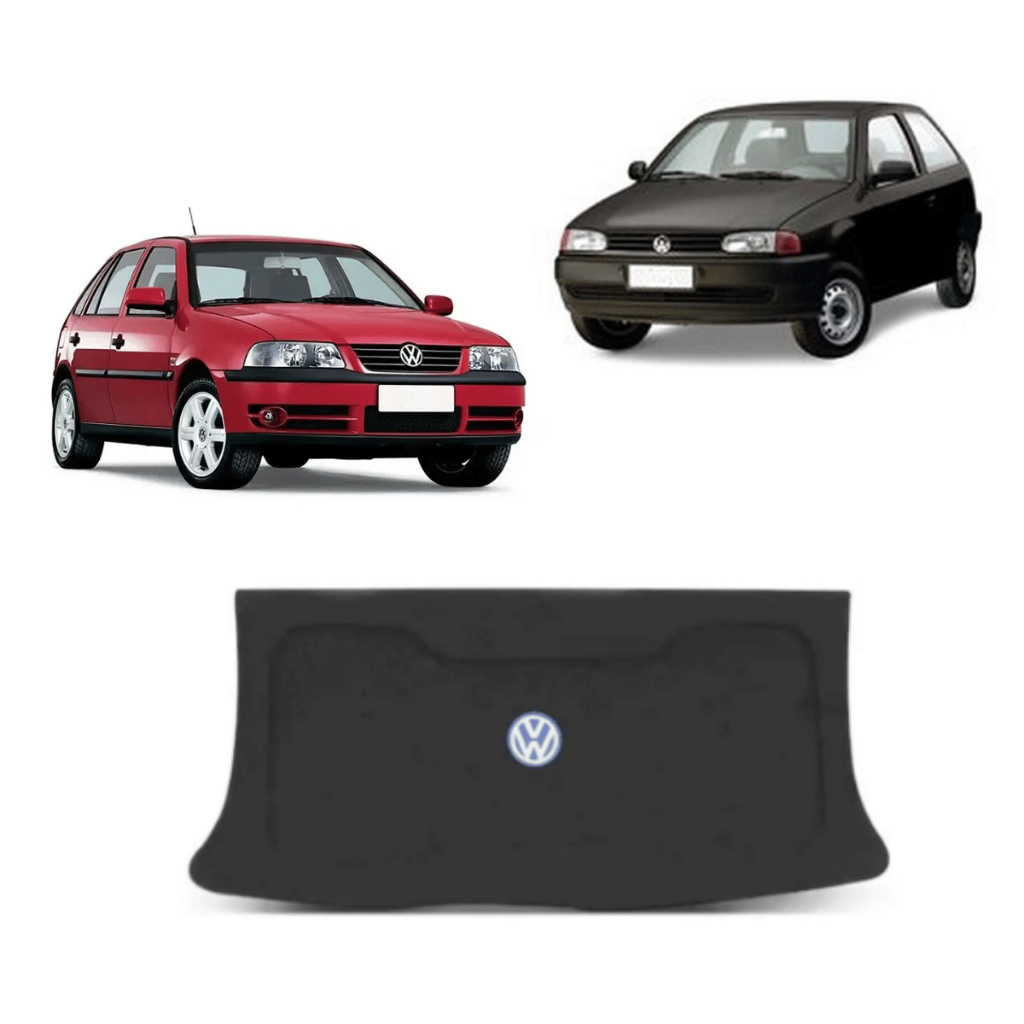 Tampão Porta Malas Volkswagen Gol G2 2/4 Portas 1996 a 2005 R-Acoustic Bagagito Carpete Grafite