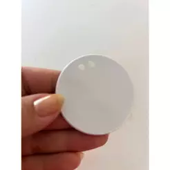 50 Bases Plásticas para Bottons Chaveiros 44mm