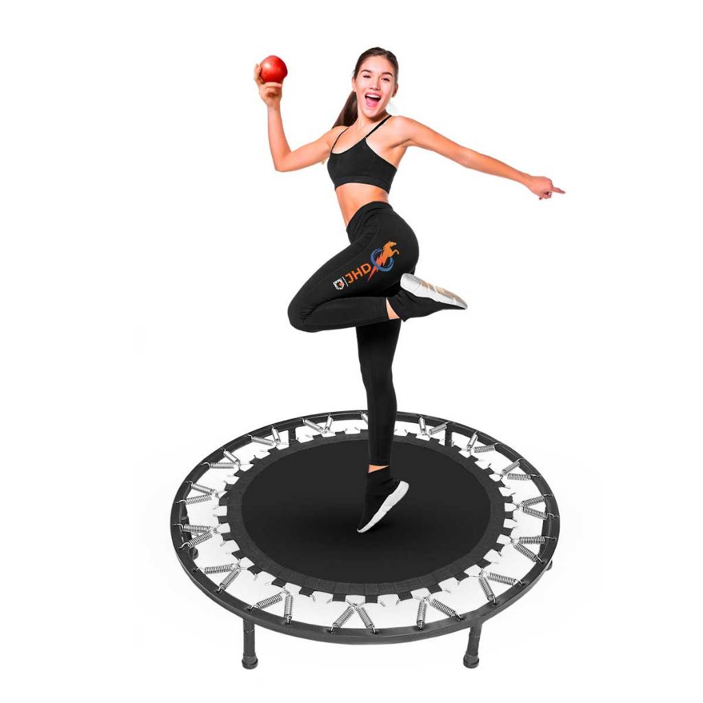 Mini Jump Profissional Cama Elástica Reforçada Academia Fitness Exercício Suporta 170kg