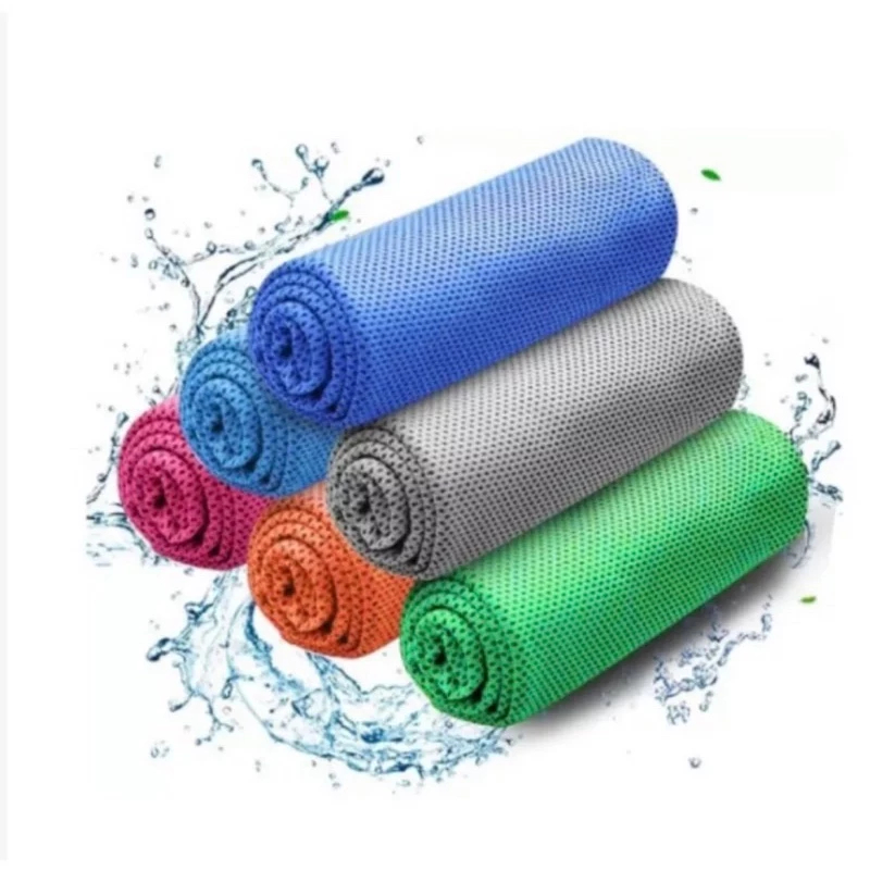Toalha Fitness Academia Refrescante + Estojo 29 x 88cm