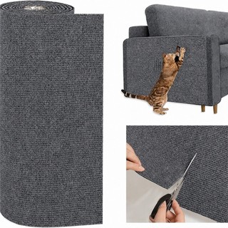 Arranhador Adesivo para Gato Protetor para Sofá e Cama Box - Carpete Premium 40x100cm e 40x200cm